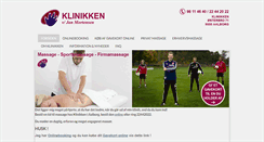 Desktop Screenshot of massage-aalborg.dk